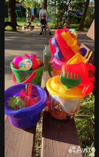 Набор песочных игрушек