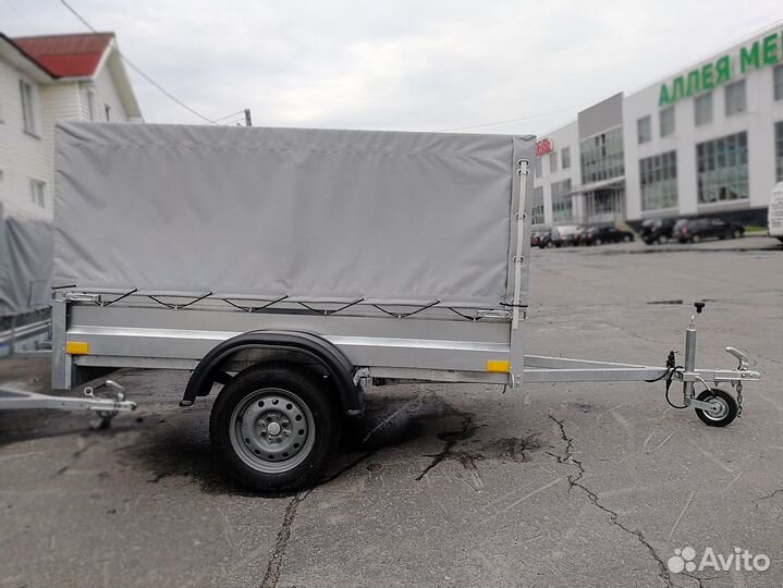 Прицеп Койра 2.0*1.30м с тентом 74см