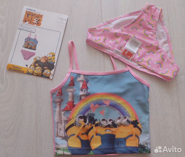 Купальник Миньоны р.110/116