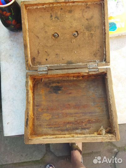 Короб, ящик деревянный, старый