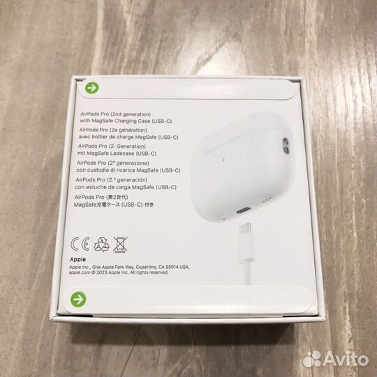 Наушники apple Airpods pro 2(1в1 качество)