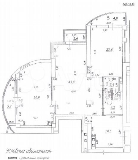2-к. квартира, 122 м², 19/22 эт.
