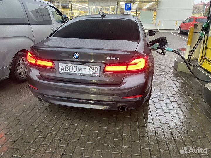 Задний бампер дорест BMW 5 G30 цвет475, А90