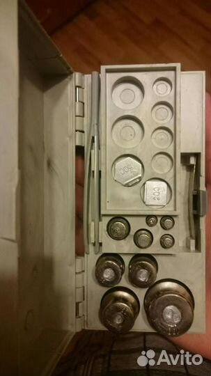 Набор разновесы гири гирьки комплект Г-4.211.10