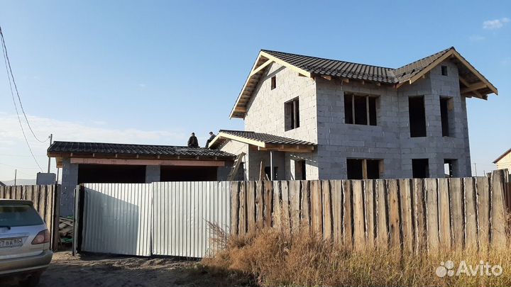 Строительство домов из газобетона и др. материалов