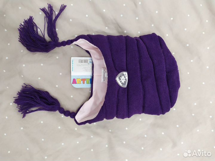 Шапка зимняя и рукавицы