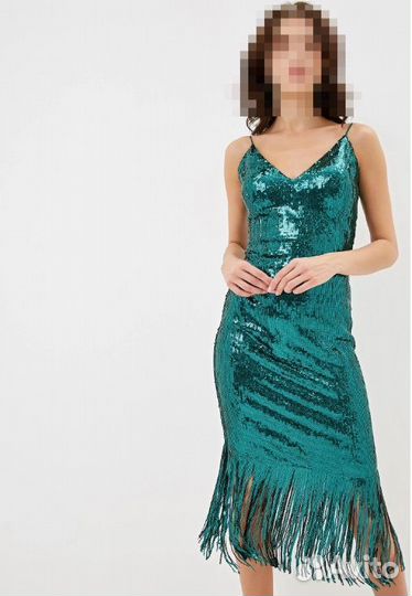 Платье из пайеток