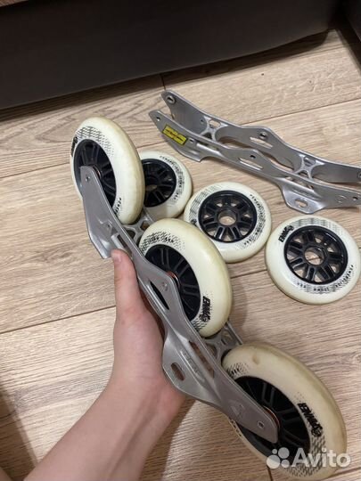 Рама trinity + колеса spinner 100 mm (6 шт)