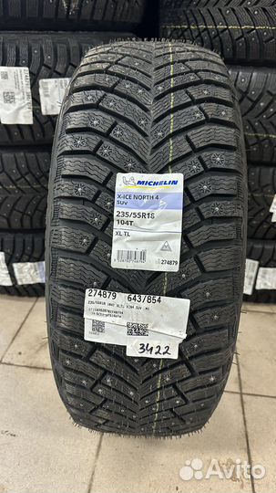 Michelin X-Ice North 4 SUV 235/55 R18 104T