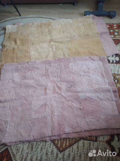 Пластины меховые из овчины натуральные