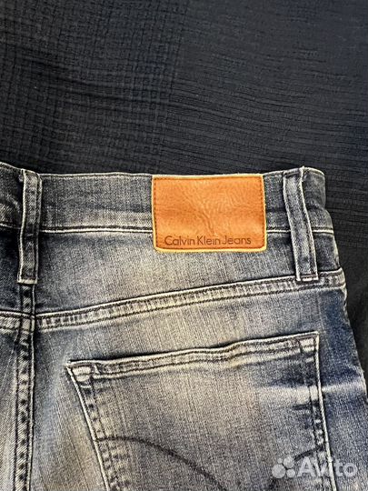 Джинсы calvin klein jeans мужские размер s