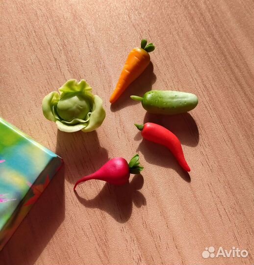 Овощи. Ручная работа. Полимерная глина