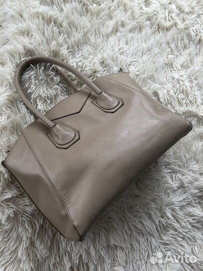 Сумка бежевая