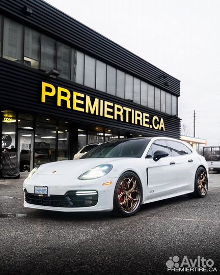 Кованые диски GT Forged R22 на Porsche Panamera