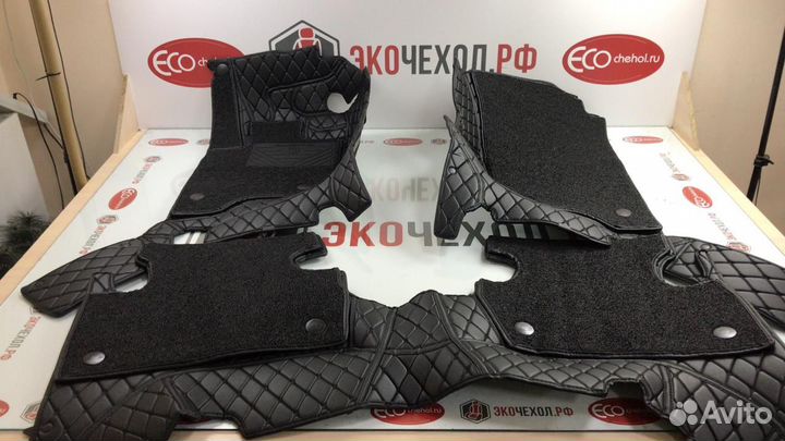3D Коврики Audi A5 Салон Багажник Экокожа