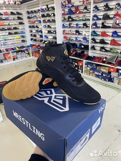 Борцовки V63 black