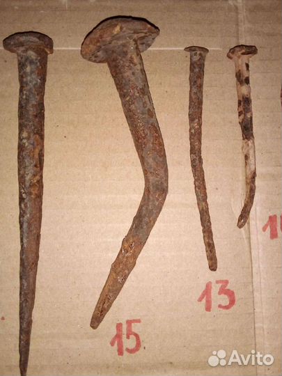 Гвозди кованые