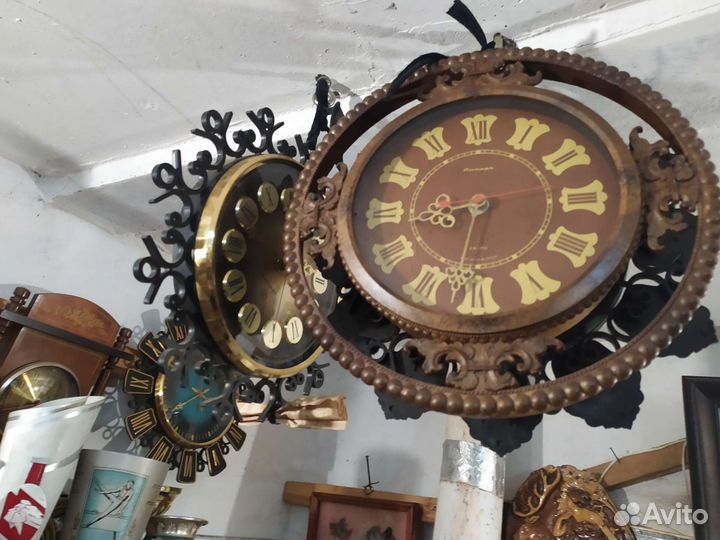 Настенные часы эл механические СССР