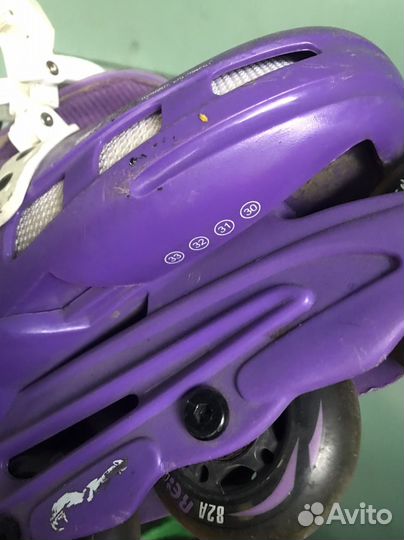 Роликовые коньки детские раздвижные
