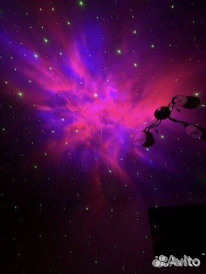 Ночник детский проектор звездного неба космонавт