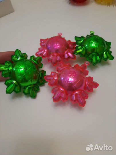 Елочные игрушки СССР 