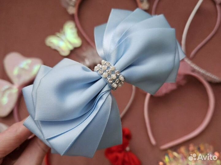 Ободок с цветами, повязка на голову