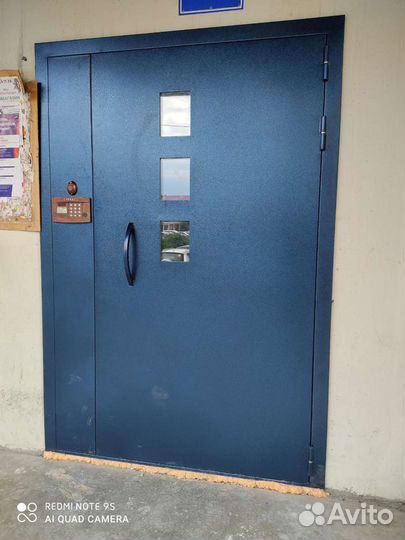 Двери металлические противопожарные, 