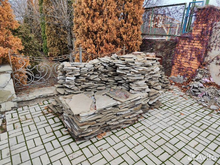 Камень плитняк природный