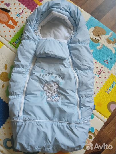 Конверт на выписку для мальчика весна осень