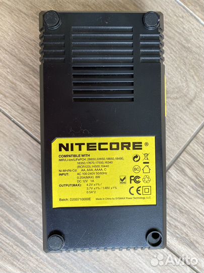 Зарядное устройство nitecore digicharger d2