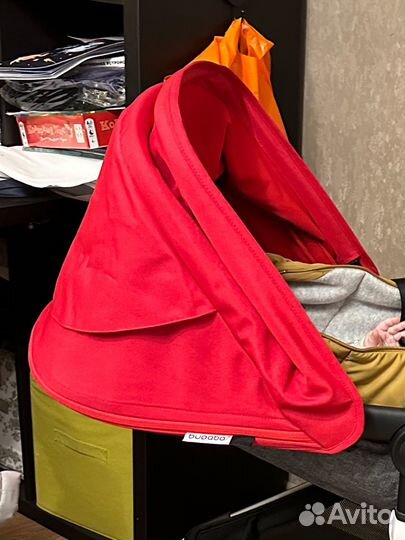 Капюшон bugaboo fox/cameleon красный