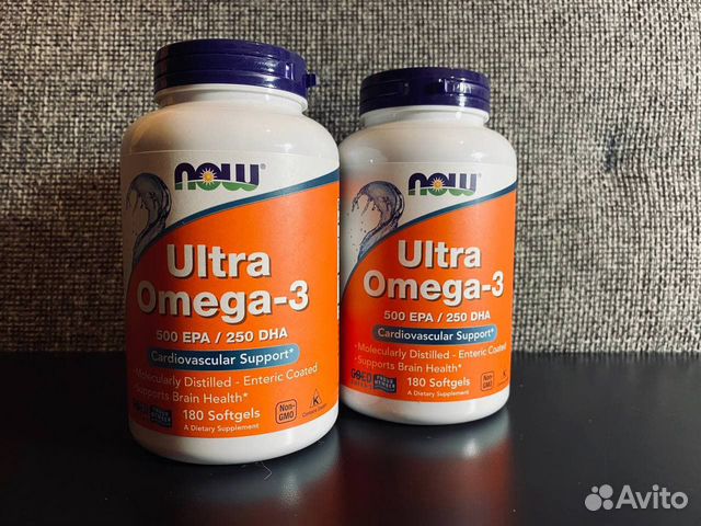 Ultra omega 3 капсулы now