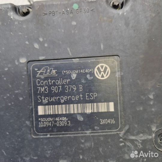 Блок абс, 10094703093 Seat Alhambra (Mk1) 1996-2010 года