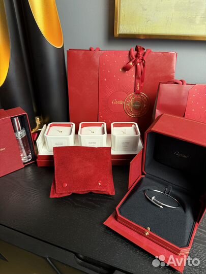 Браслет гвоздь Cartier Juste Un Clou 18k White Gol