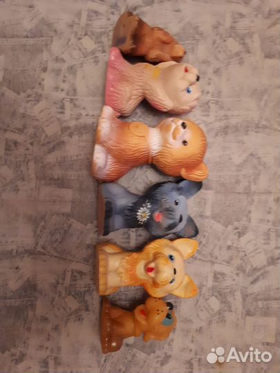 Резиновые игрушки СССР