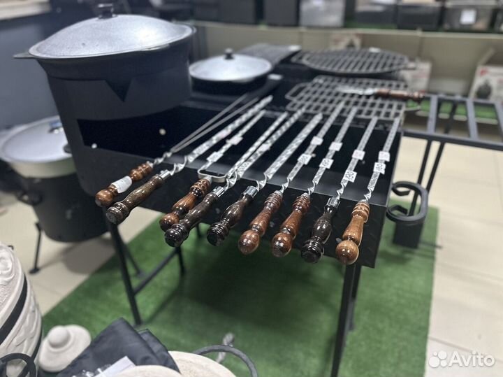 Мангал барбекю коптильня