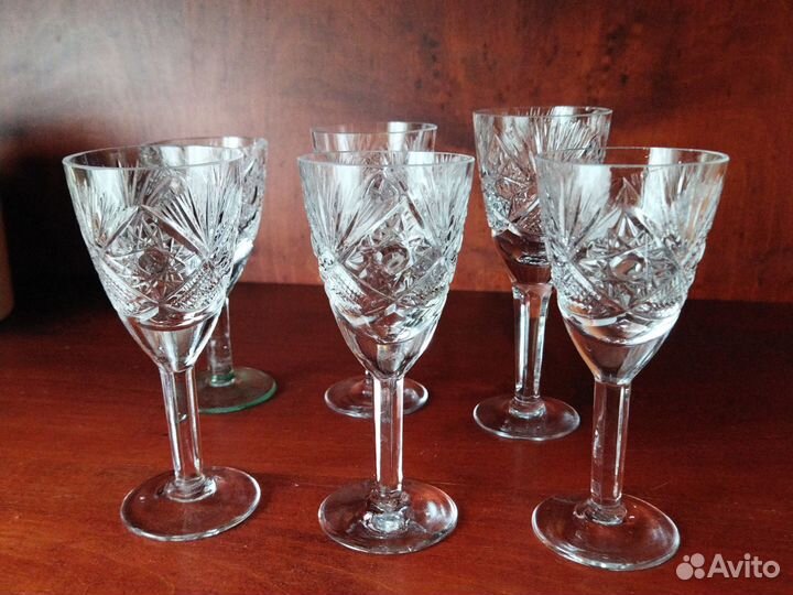 Рюмка на ножке СССР, хрусталь