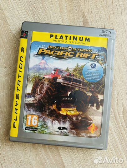 Диск на ps3 MotorStorm