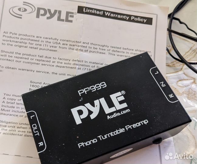 Фонокорректор для винила Pyle PP999