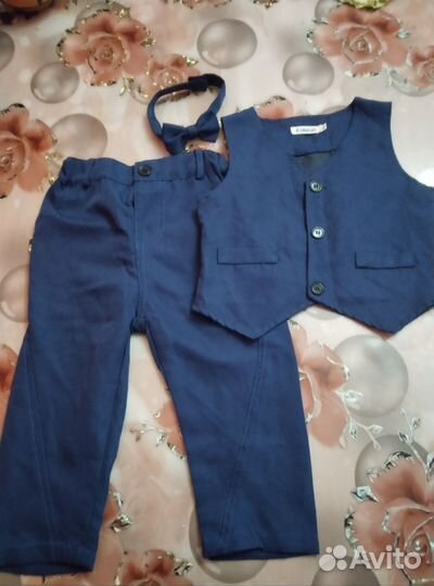 Костюм жилетка и брюки