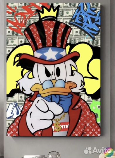 Картина на стену большая декоративная в интерьер