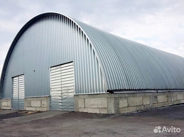 Быстровозводимые ангары в рассрочку 1020 кв.м