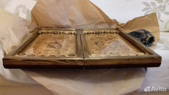 Нарды ручной работы резные