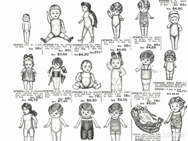 More Twentieth Century Dolls, Volume One A-H