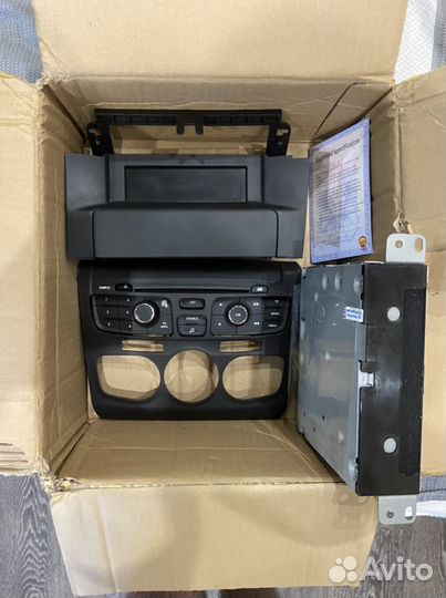 Магнитола на citroen c4