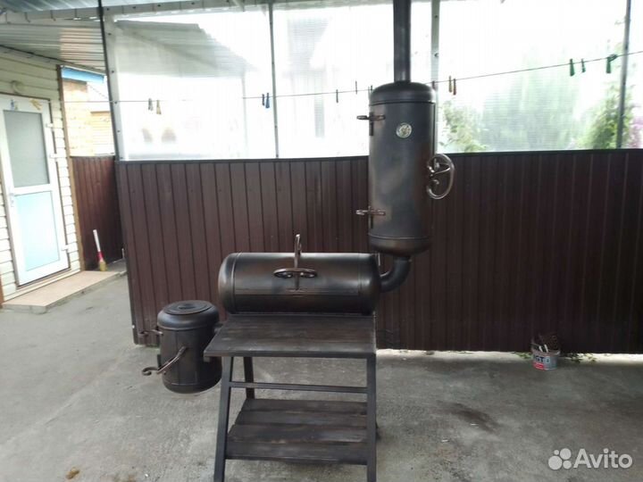 Мангал - коптильня