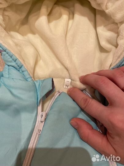 Комбинезон демисезонный 74