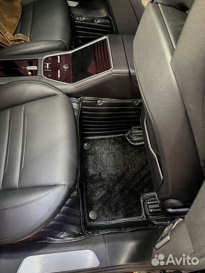 3Д 3D коврики из экокожи с широкими бортами