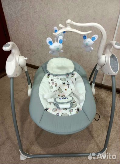 Детские электронные качели для новорожденных