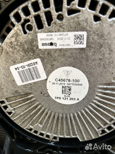 Кассета радиаторов в сборе porsche cayenne 958